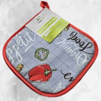 Прихватка кухонная ДомВелл рогожка Чили 3074/1