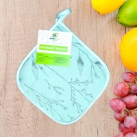 Прихватка кухонная ДомВелл рогожка Гербарий