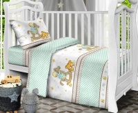 Комплект постельного белья 1,5 (50*70) ДомВелл Бязь Детство 8072/1 Лошадка (1 наволочка)