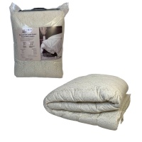 Одеяло 200х220 ДомВелл Овечья шерсть (п/э 90, чемодан) 