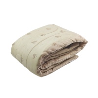 Одеяло 172х205 ДомВелл Овечий пласт (п/э 70, кант, пакет) Коллекция Золотое Руно