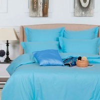 Пододеяльник 1,5 сп. (215*143см) ДомВелл (Поплин) Дельфин