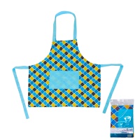 Фартук с карманом Калейдоскоп ДомВелл рогожка Орнамент 565/1