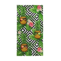 Полотенце вафельное 80*150 ДомВелл Ананас 3030/1