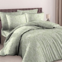 Простыня 150х215 ДомВелл (Бязь) 10452 Персидский кипарис