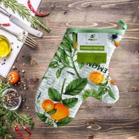 Варежка кухонная ДомВелл рогожка Сиеста 3115/1