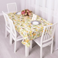 Скатерть из рогожки 120х150 ДомВелл Сиеста 3115/1