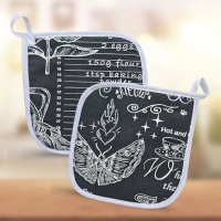 Прихватка кухонная ДомВелл рогожка 2322/3 Кафе