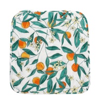 Чехол на табурет 40*40 ДомВелл рогожка/поролон Персик 3015/1