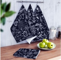 Полотенце из рогожки 50*75 ДомВелл Кафе 2322/3