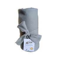 Плед 150х200 ДомВелл флис Серый