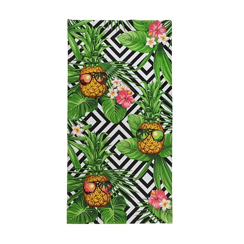 Полотенце вафельное 80*150 ДомВелл Ананас 3030/1