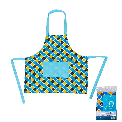 Фартук с карманом Калейдоскоп ДомВелл рогожка Орнамент 565/1