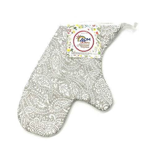 Варежка кухонная ДомВелл рогожка Персия 3045/2