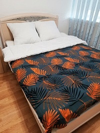 Плед 110х150 ДомВелл флис 171А Тени