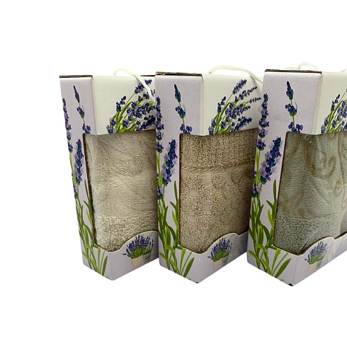 Полотенце махровое 50*90  в коробке