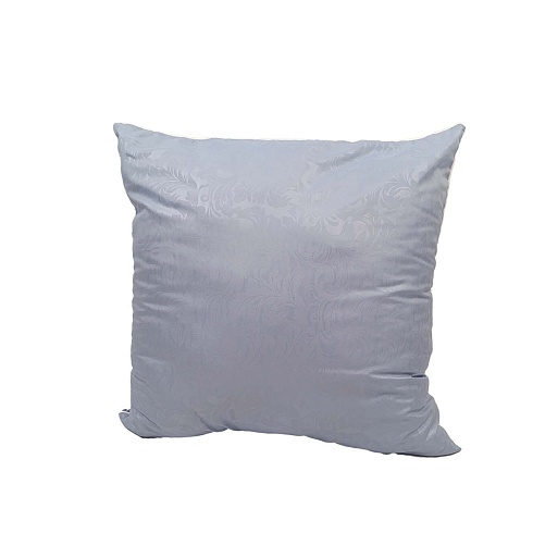 Подушка 70х70 Лебяжий пух (п/э 90, кант, чемодан) ДомВелл 