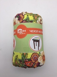 Чехол на табурет 40*40 ДомВелл рогожка/поролон Мозайка 704