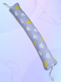 Подушка форма "I" 9313/1 Моника (бязь, пакет) ДомВелл многофункциональная 145*25