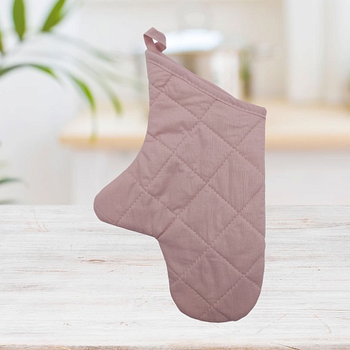 Набор для кухни 2пр Варежка 35*22+Прихватка 18*22 ДомВелл Самой нежной (верх-100%пэ,низ-100%хл.)