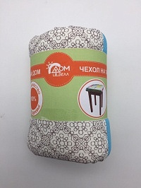 Чехол на табурет 40*40 ДомВелл рогожка/поролон Узоры 567/1